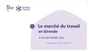 L'analyse du marché du travail - 3EME TRIMESTRE 2025