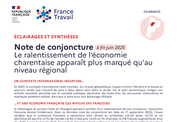La note de conjoncture - 1ER SEMESTRE 2025