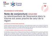 La note de conjoncture - 1ER SEMESTRE 2025