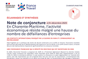 La note de conjoncture - 2EME SEMESTRE 2025
