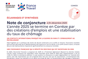 La note de conjoncture - 2EME SEMESTRE 2025