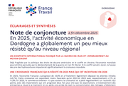 La note de conjoncture - 2EME SEMESTRE 2025