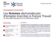 Les demandeurs d'emploi femmes - 2EME SEMESTRE 2025