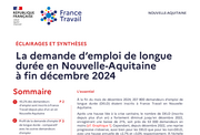 Les demandeurs d'emploi inscrits depuis plus d'un an - 2EME SEMESTRE 2024
