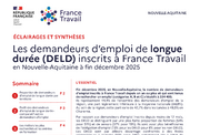 Les demandeurs d'emploi inscrits depuis plus d'un an - 2EME SEMESTRE 2025