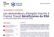 Les demandeurs d'emploi bénéficiaires du revenu de solidarité active - 1ER SEMESTRE 2026
